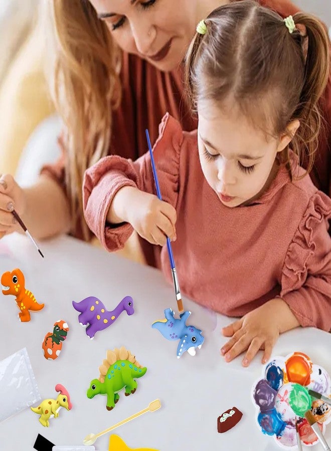 SUPER TOY DIY Mould and Paint Craft kit, Paint Your Own Dinosaur Painting Kit Plaster Figurine Set with Pigments, Palette & Mold Art & Craft Set - Educational Toys for 3-12+ Year Old Boy & Girl - Image 2